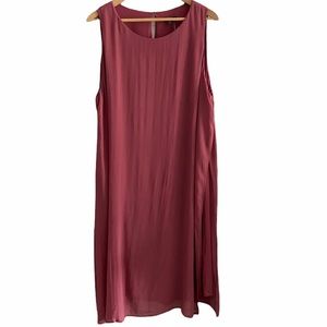 Eileen Fisher Silk Midi Dress